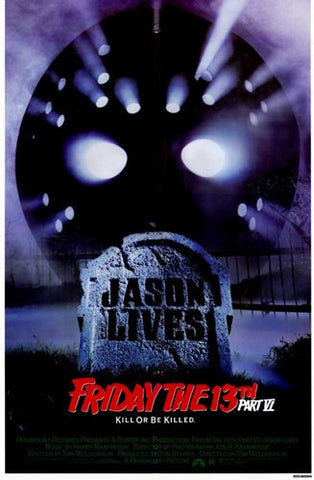 Friday the 13Th PMovie6 Jason Lives Movie Poster Print