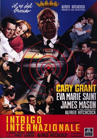 North By Northwest Movie Poster Print