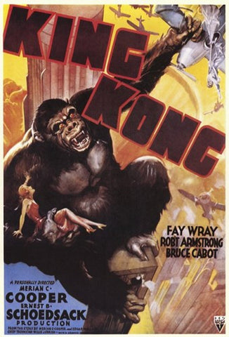 King Kong Movie Poster Print