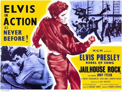 Jailhouse Rock Movie Poster Print