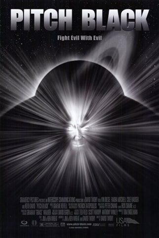 Pitch Black Movie Poster Print