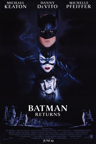 Batman Returns Movie Poster Print