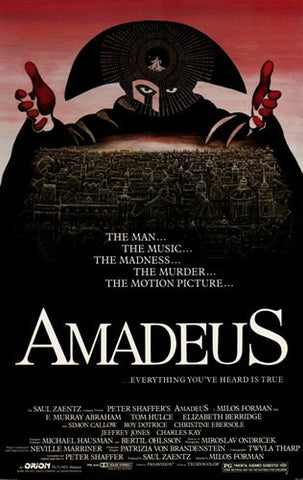 Amadeus Movie Poster Print