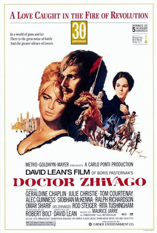 Doctor Zhivago Movie Poster Print