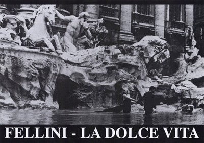 La Dolce Vita Movie Poster Print