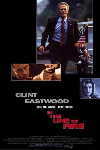 In the Line of Fire Movie Poster Print