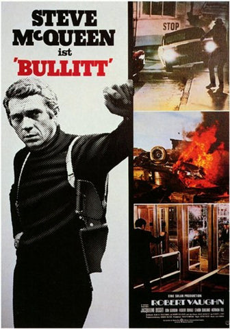 Bullitt Movie Poster Print
