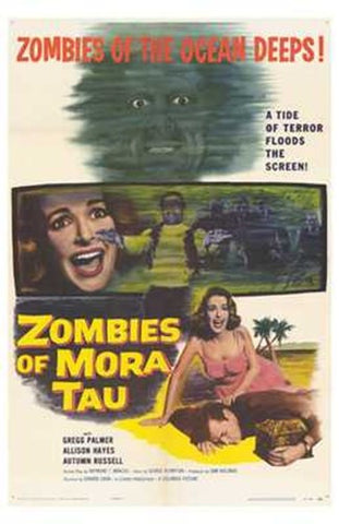 Zombies of Mora Tau Movie Poster Print