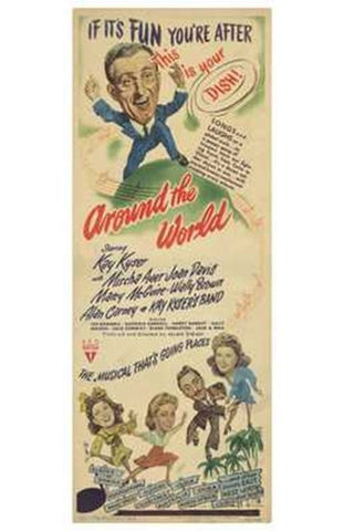 Around the World Movie Poster Print