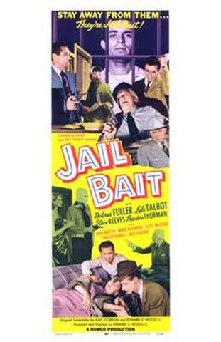 Jail Bait Movie Poster Print