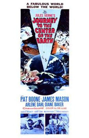 Journey to the Center of the Earth Movie Poster Print