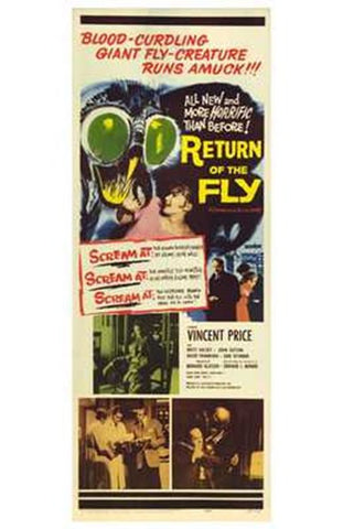Return of the Fly Movie Poster Print