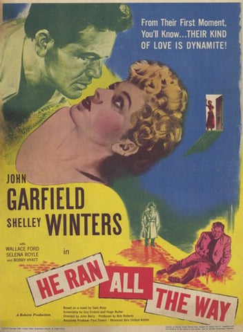 He Ran all the Way Movie Poster Print
