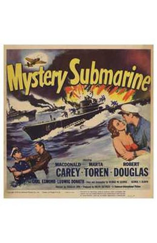 Mystery Submarine Movie Poster Print