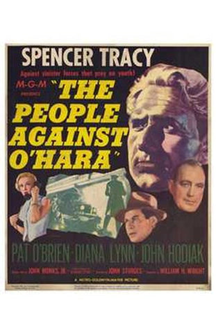 People Against O'hara Movie Poster Print