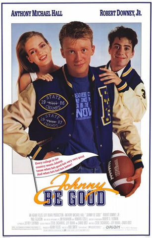 Johnny Be Good Movie Poster Print