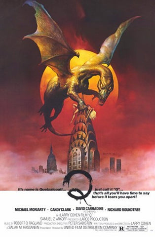 Q (the Winged Serpent) Movie Poster Print