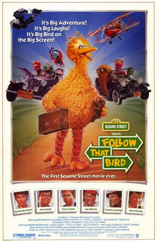 Follow That Bird Movie Poster Print