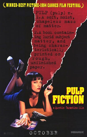 Pulp Fiction Movie Poster Print