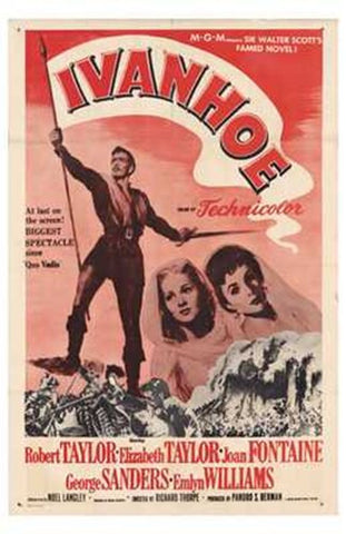 Ivanhoe Movie Poster Print