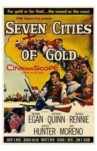 Seven Cities of Gold Movie Poster Print