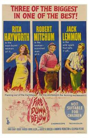 Fire Down Below Movie Poster Print