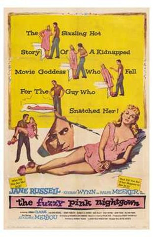 Fuzzy Pink Nightgown Movie Poster Print