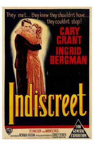 Indiscreet Movie Poster Print