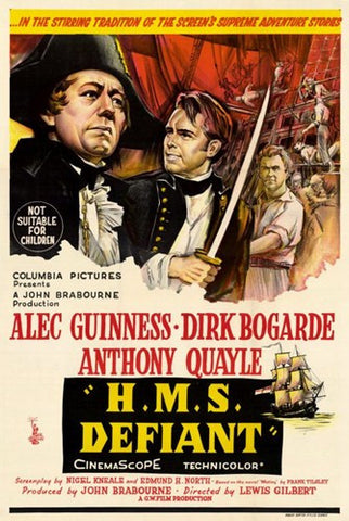 Hms Defiant Movie Poster Print