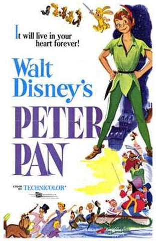 Peter Pan Movie Poster Print