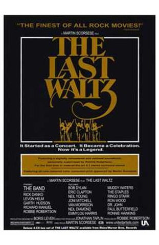 Last Waltz Movie Poster Print