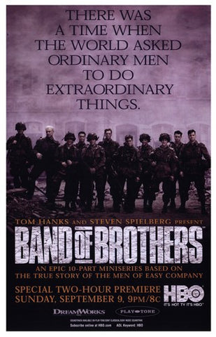 Band of Brothers Movie Poster Print