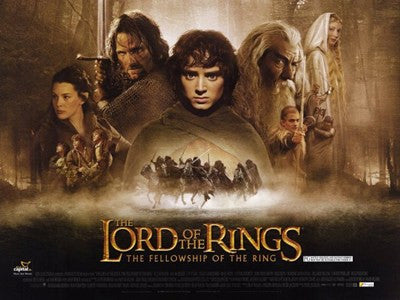 Lord of the Rings: Fellowship of the Ring Movie Poster Print