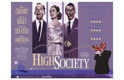 High Society Movie Poster Print