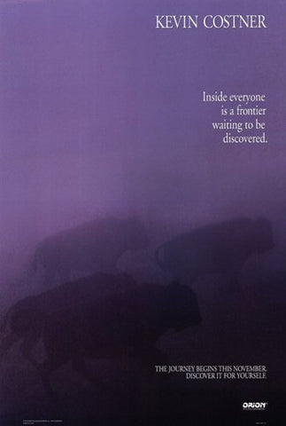 Dances with Wolves Movie Poster Print