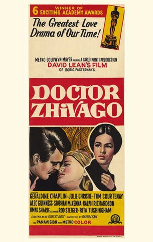 Doctor Zhivago Movie Poster Print