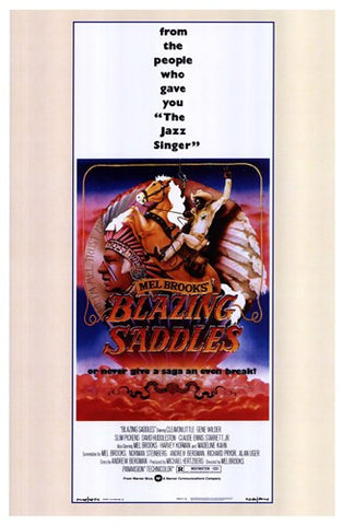 Blazing Saddles Movie Poster Print
