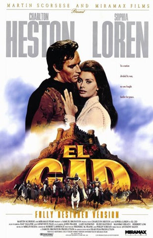 El Cid Movie Poster Print