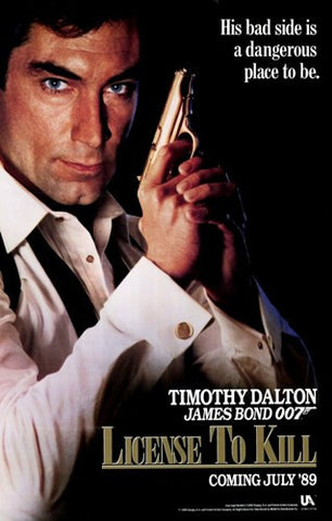 Licence to Kill Movie Poster Print