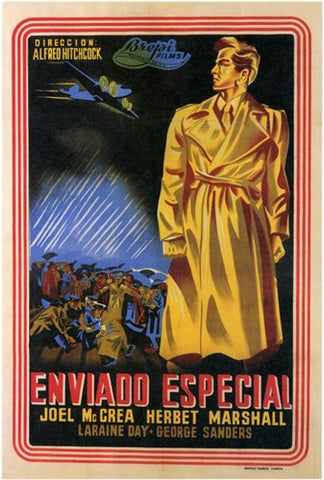 Foreign Correspondent Movie Poster Print