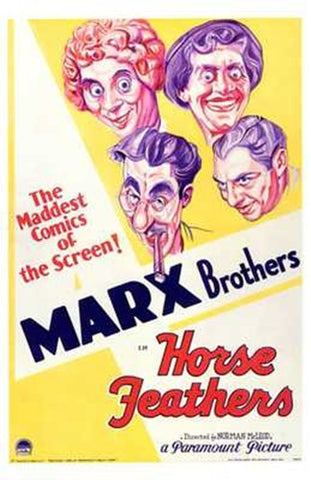 Horse Feathers Movie Poster Print