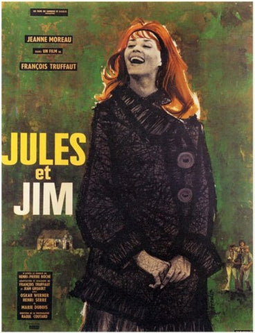 Jules and Jim Movie Poster Print