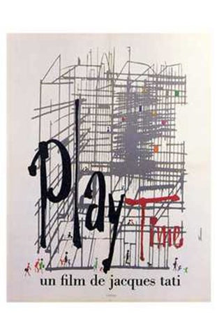 Playtime Movie Poster Print