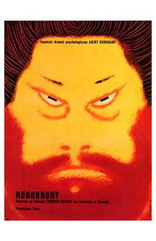 Red Beard Movie Poster Print