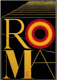 Fellini's Roma Movie Poster Print