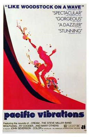 Pacific Vibrations Movie Poster Print
