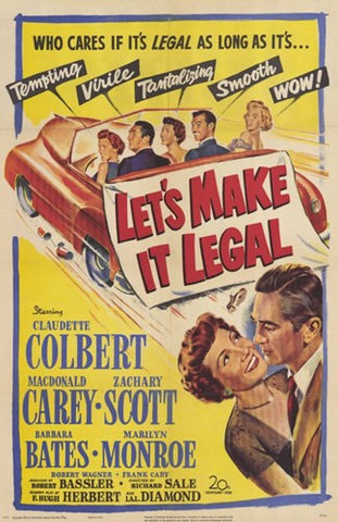 Let's Make it Legal Movie Poster Print