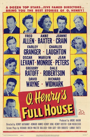 O'henry's Full House Movie Poster Print