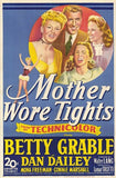 Mother Wore Tights Movie Poster Print