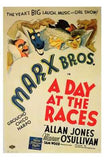 Day At the Races  a Movie Poster Print